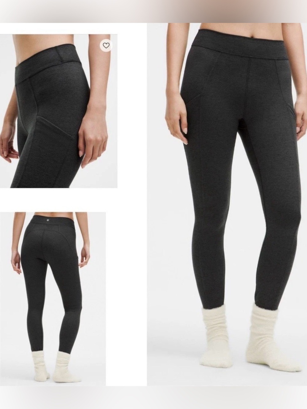 Lululemon Soft Sueded High Rise Tight 25”
